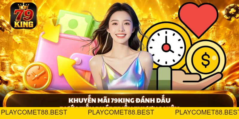 Khuyến Mãi 79KING - Bùng Nổ Ưu Đãi Dành Cho Hội Viên Mới - playcomet88